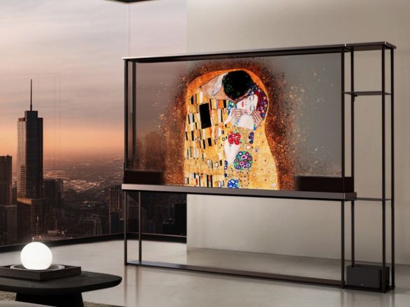 Prvi brezžični prozorni OLED televizor - LG OLED T